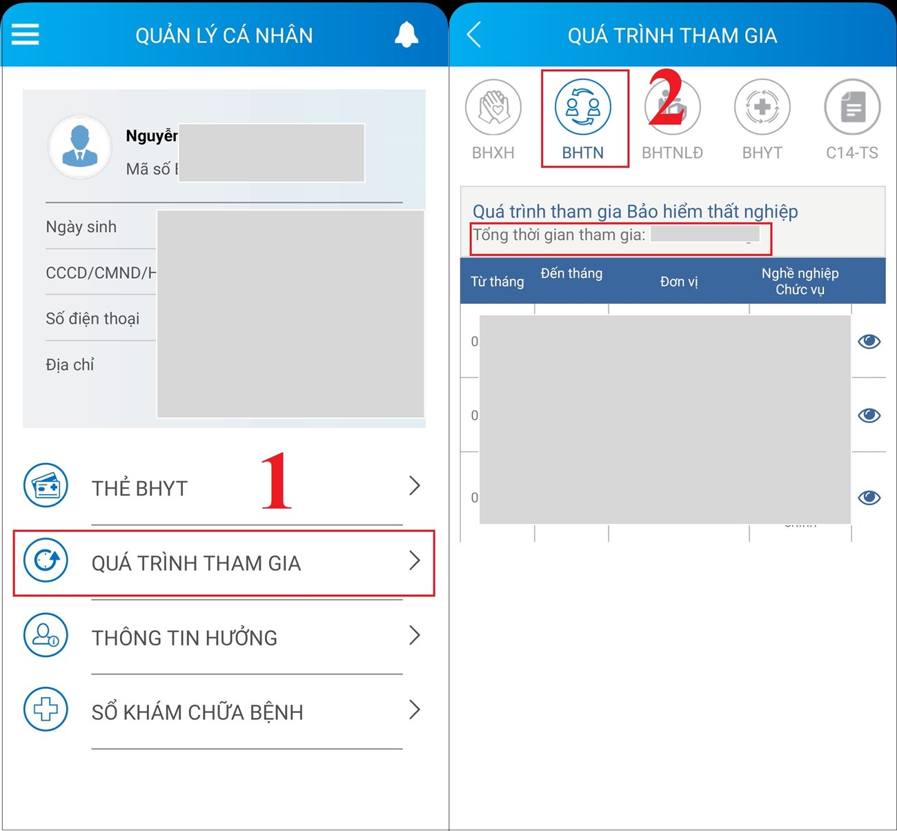 Tra cứu qua ứng dụng VssID