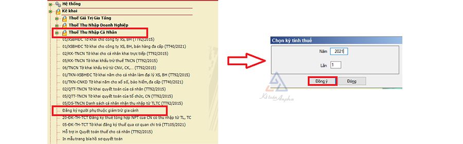 Hướng dẫn cách đăng ký Người Phụ Thuộc giảm trừ gia cảnh