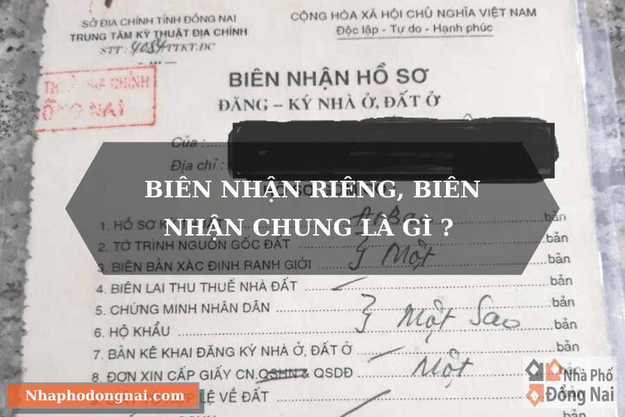 Giấy Biên Nhận Đất Là Gì ?