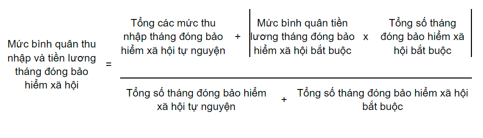 Cách tính thu nhập tháng đóng BHXH sau điều chỉnh