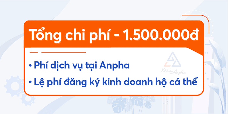 Dịch vụ đăng ký giấy phép Hộ Kinh Doanh Cá Thể - 1.500.000đ