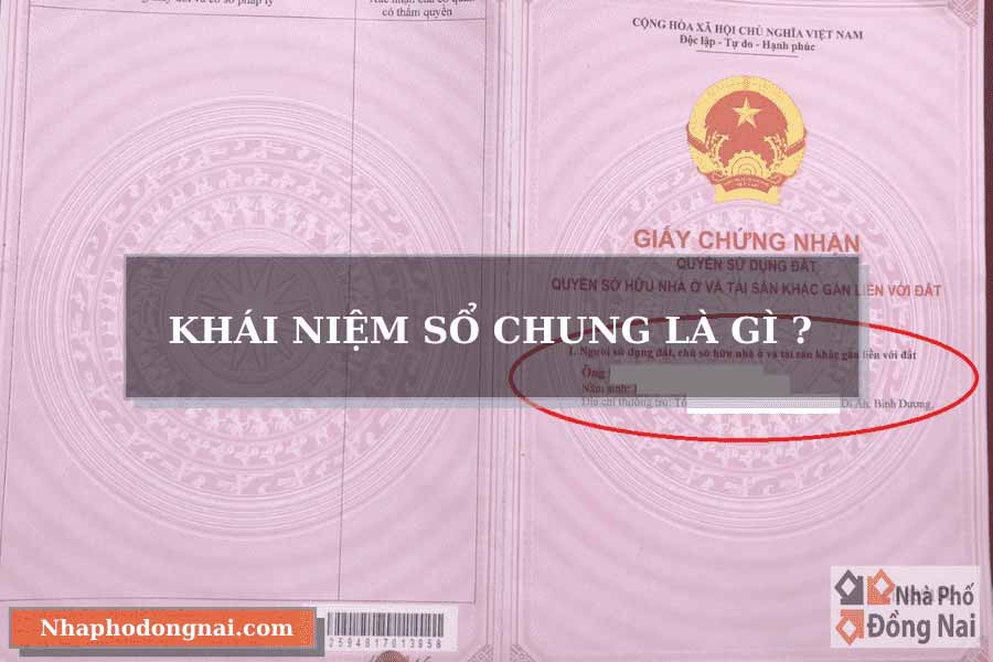 Sổ Hồng Chung Là Gì ?