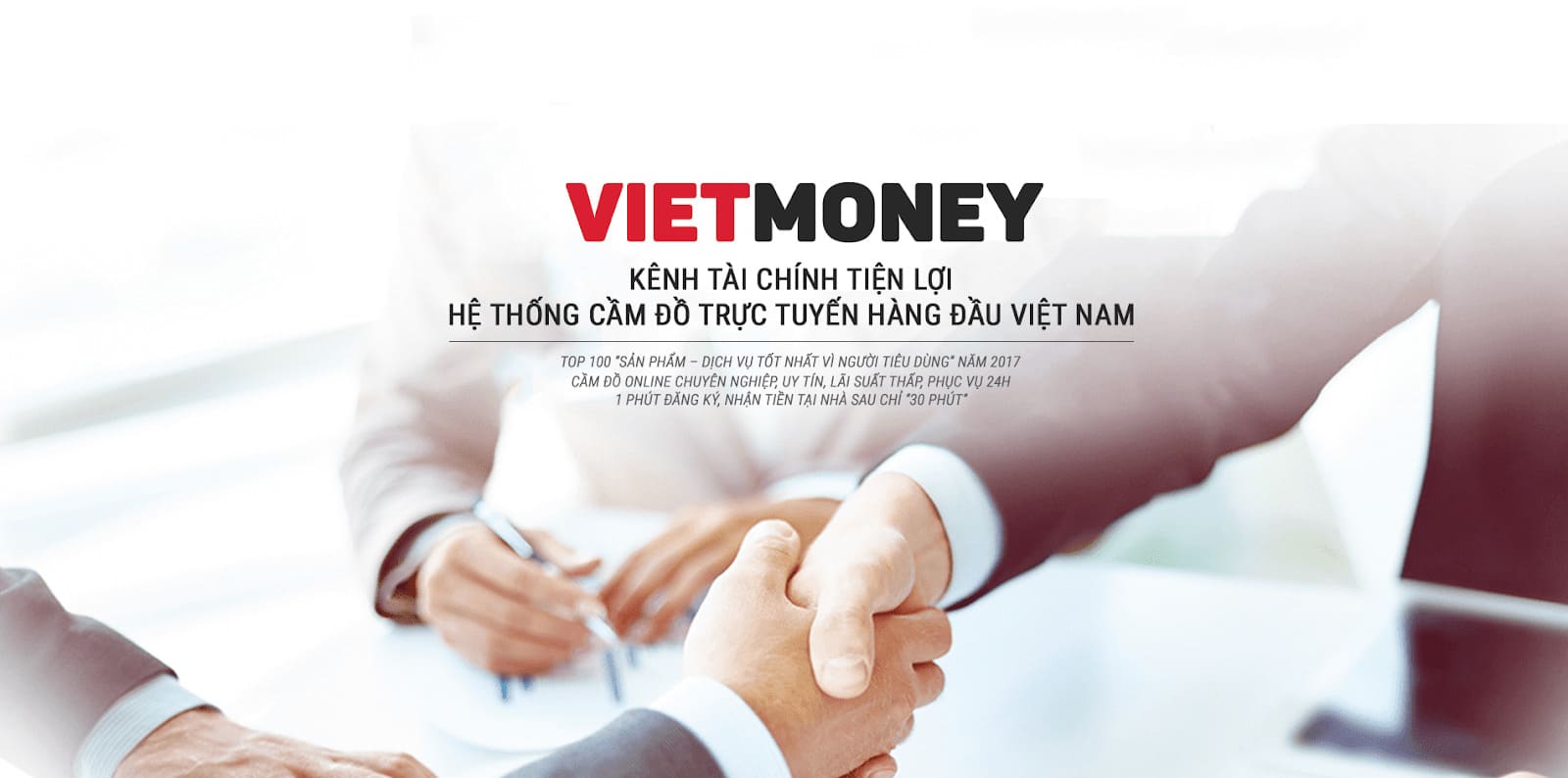 cầm đồ tại Viet Money có thể thay thế mẫu giấy vay mượn tiền viết tay