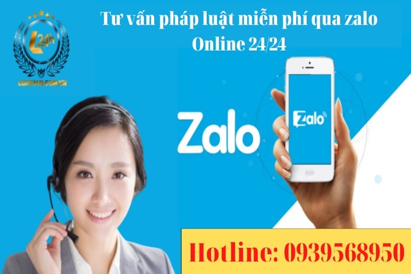 hỗ trợ tư vấn pháp luật qua zalo miễn phí