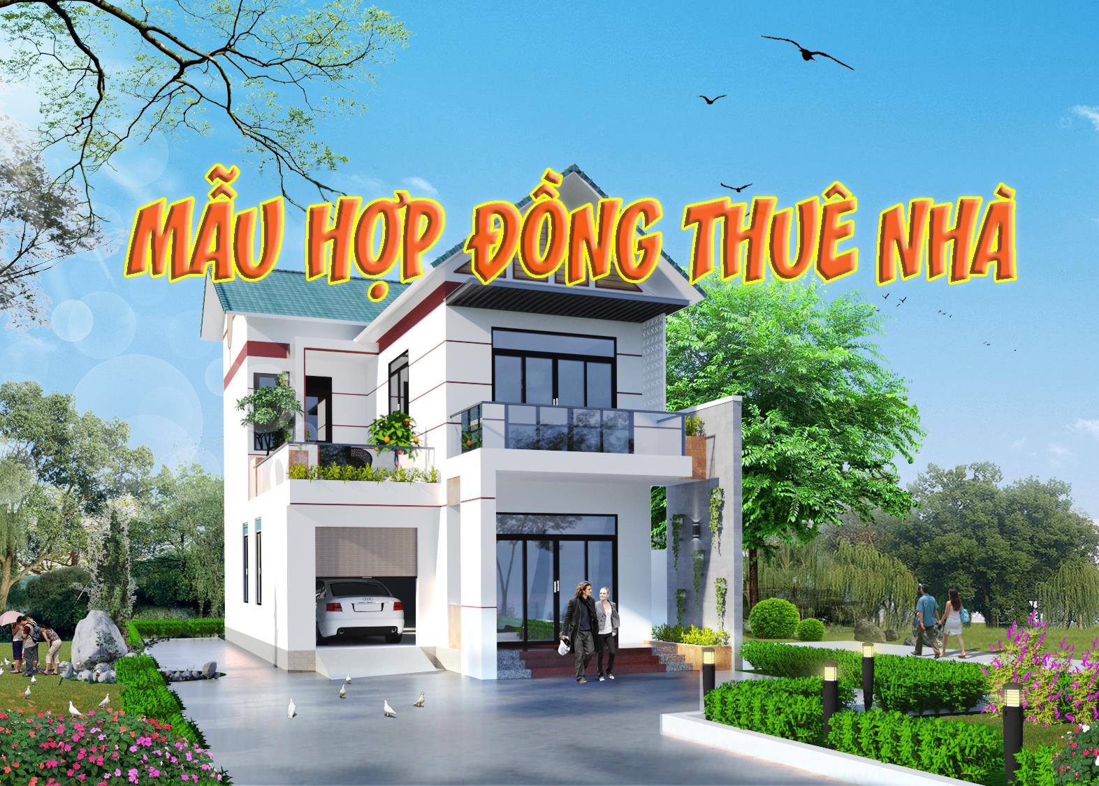 Bản hợp đồng thuê nhà