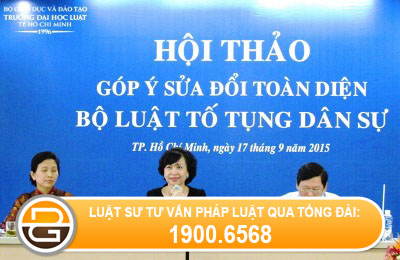 Bộ luật ttds 2015