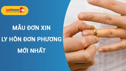 Cách viết đơn ly hôn đơn phương viết tay