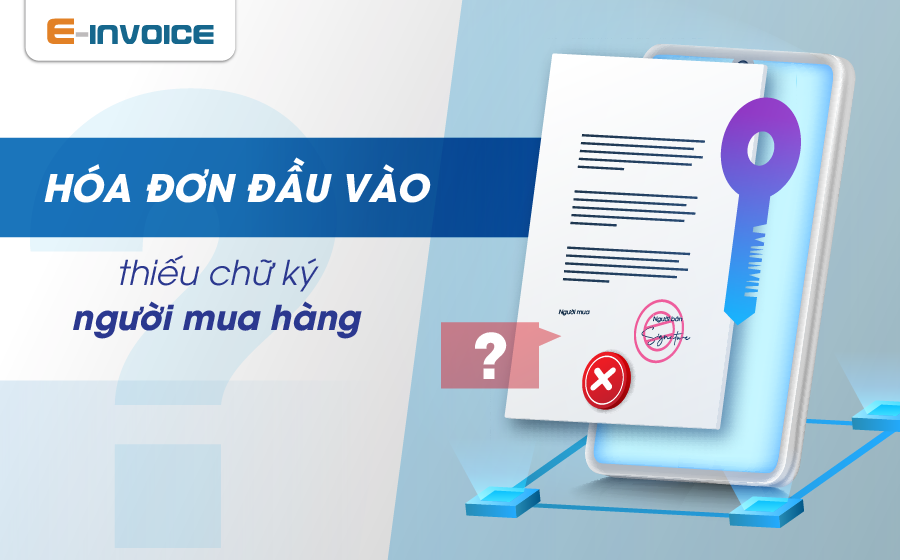 Chữ ký trên hóa đơn giá trị gia tăng