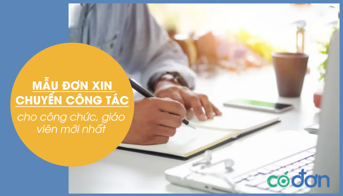 đơn xin chuyển công tác theo nguyện vọng