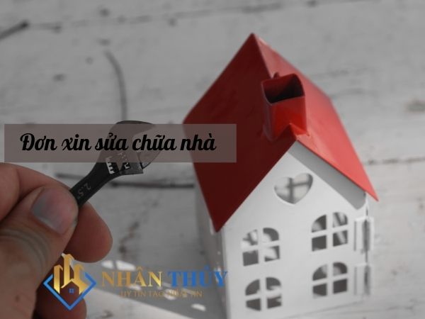 đơn xin sửa chữa nhà xuống cấp