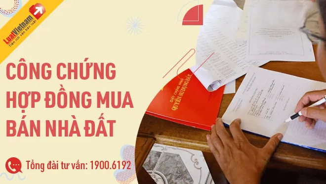 Hợp đồng công chứng mua bán đất