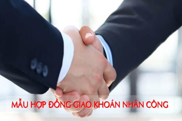 Hợp đồng giao khoán thi công