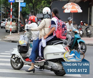 Không đội nón bảo hiểm phạt bao nhiêu tiền