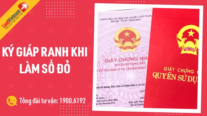 Ký giáp ranh đất