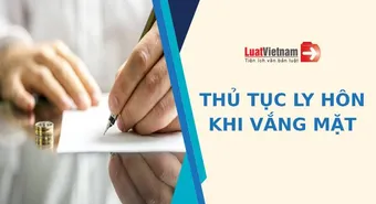 Ly hôn vắng mặt