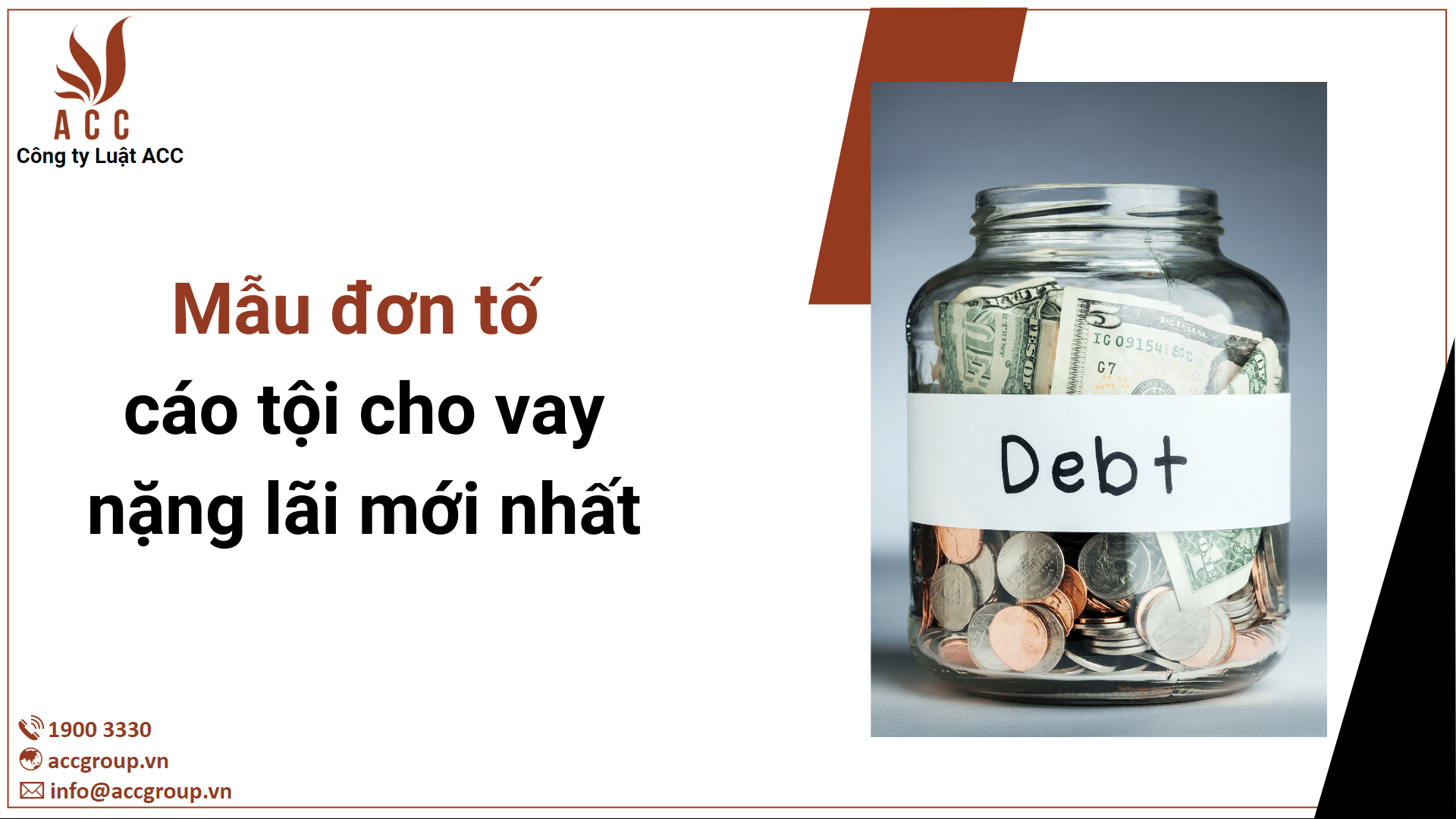 Mẫu đơn tố cáo cho vay nặng lãi