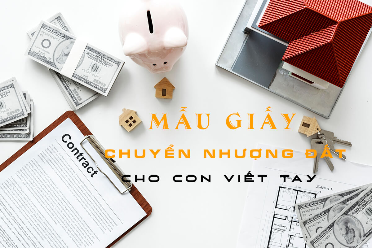 Mẫu đơn xin chuyển nhượng đất cho con