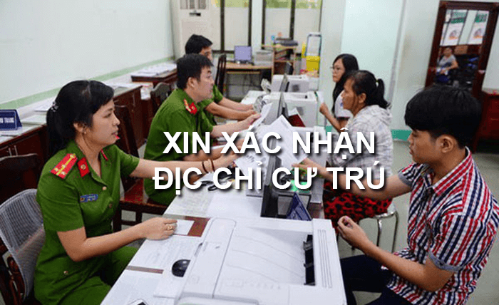 Mẫu xin xác nhận tạm trú