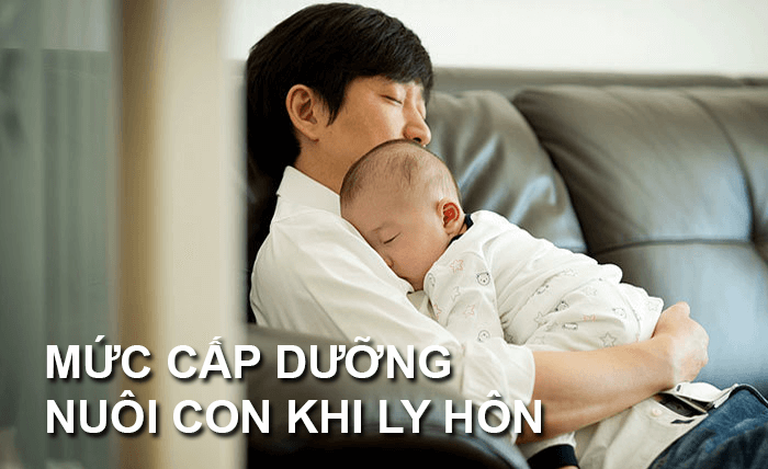 Quy định về mức cấp dưỡng nuôi con