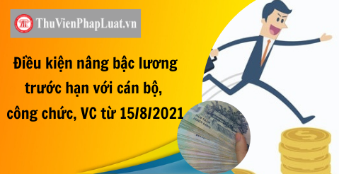 Quy định về nâng lương trước thời hạn mới nhất