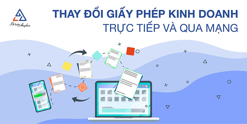 Thay đổi đăng ký kinh doanh qua mạng