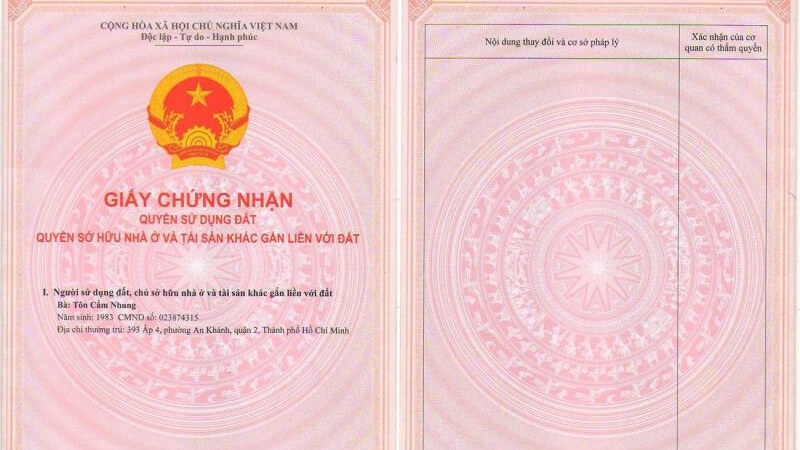 Thủ tục cho tặng đất nông nghiệp